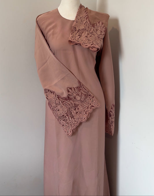 Peach Lace